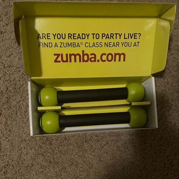 Zumba Fitness Equipment Toning Sticks, Excellent Condition, Never used - Picture 1 of 10